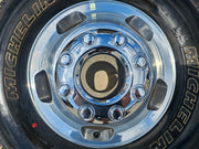 17" Ford F-350 Dually OEM 10477 10478 rims wheels Michelin A/T2 NEW Texas Truck Tire
