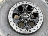 17" Ford F-150 Raptor OEM BEADLOCK rims wheels 10459 95210 BFG KO2 35" tires NEW Texas Truck Tire