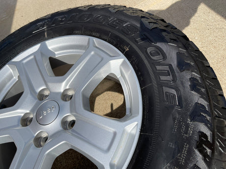 17" Jeep Wrangler Gladiator SPARE OEM 9216 wheel rim 2020 2021 2022 2023 2024 Texas Truck Tire