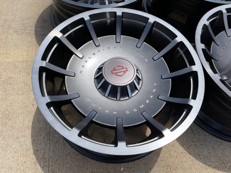 22" 22x10 Chevy Silverado Tahoe Suburban HARLEY DAVIDSON OEM wheels rims Texas Truck Tire