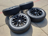 20" GMC Sierra Yukon AT4 Tahoe Silverado OEM 5924 wheels rims tires NEW Texas Truck Tire