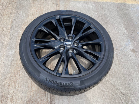 20" Cadillac XT4 OEM black wheel rim tire 2023 2024 2025 2026 NEW Texas Truck Tire