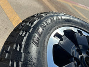 (1) 18" Ford Bronco BADLANDS OEM black wheel rim 10282 Ranger Spare tire Texas Truck Tire