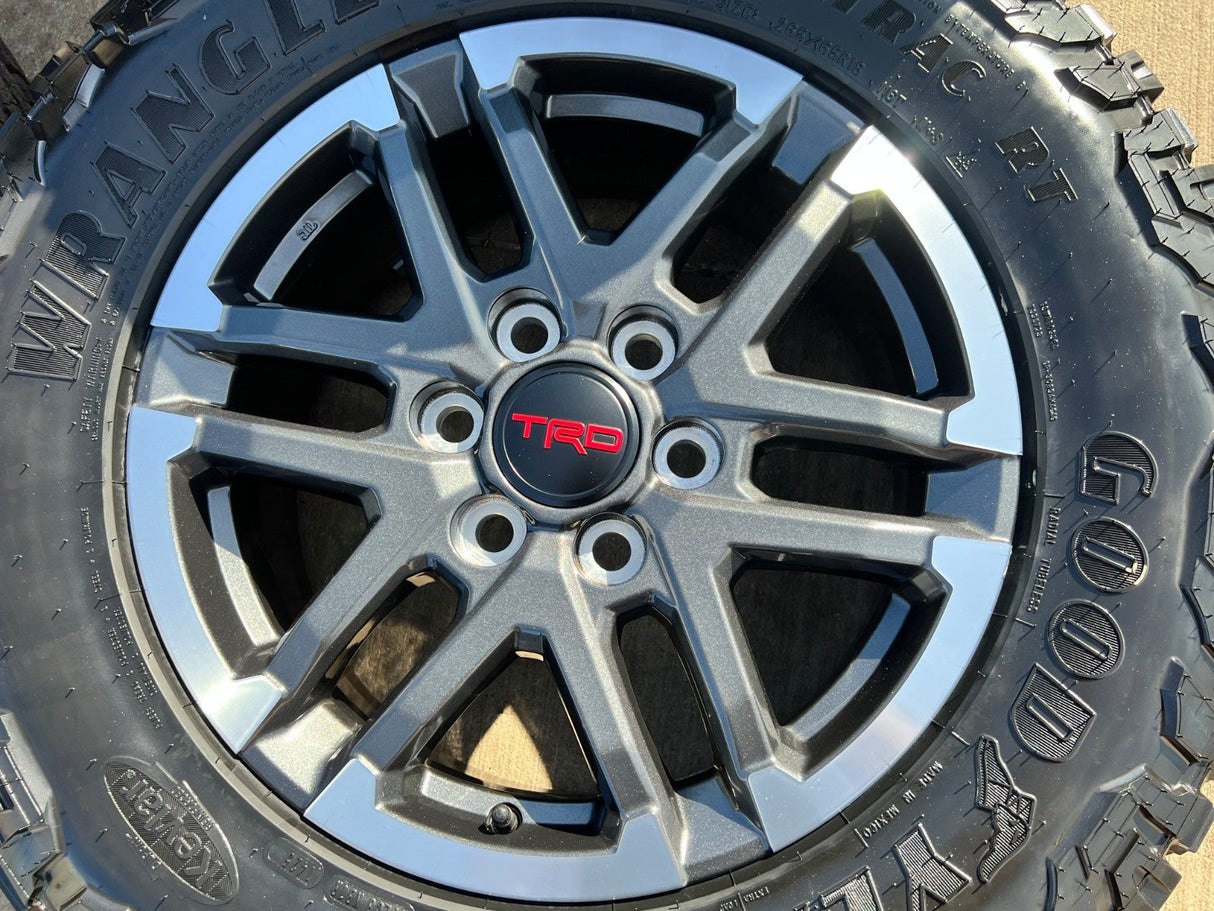 18" Toyota Tacoma 4Runner TRD OEM 10641 wheels rims 2025 2026 NEW DURATRAC A/T Texas Truck Tire