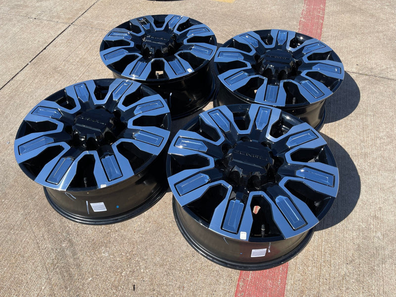 20" Chevy Silverado ULTIMATE 2500 3500 OEM 5958 14138 wheels rims 2025 2026 NEW Texas Truck Tire