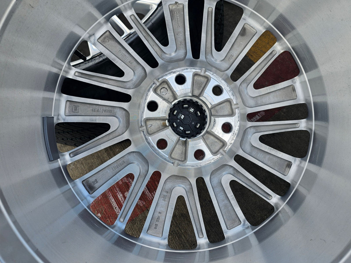 22" Cadillac Escalade Platinum OEM wheels rims tires 2024 2025 2026 NEW Texas Truck Tire