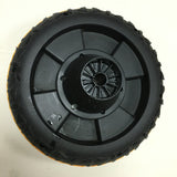 Set of 2 Orange Wild Thing Front Wheel Drive Power Wheels with Caps and Washer