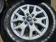 17" Toyota Tacoma 4Runner TRD OEM 94254 10637 wheels rims 2024 2025 2026 Texas Truck Tire