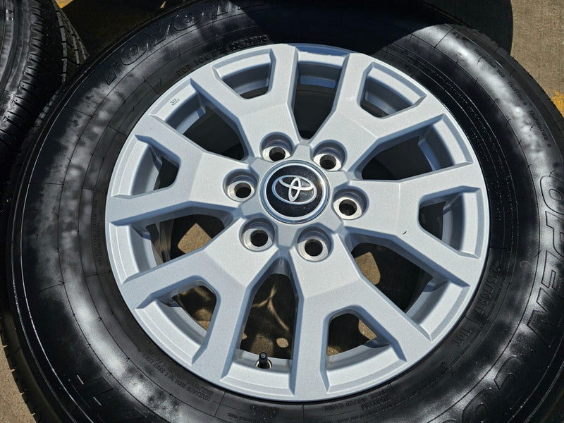 17" Toyota Tacoma 4Runner TRD OEM 94254 10637 wheels rims 2024 2025 2026 Texas Truck Tire