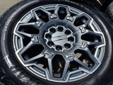 22" Hummer EV HEV 2500 OEM 8x165 14094 wheels rims tires 2023 2024 2025 2026 NEW Texas Truck Tire