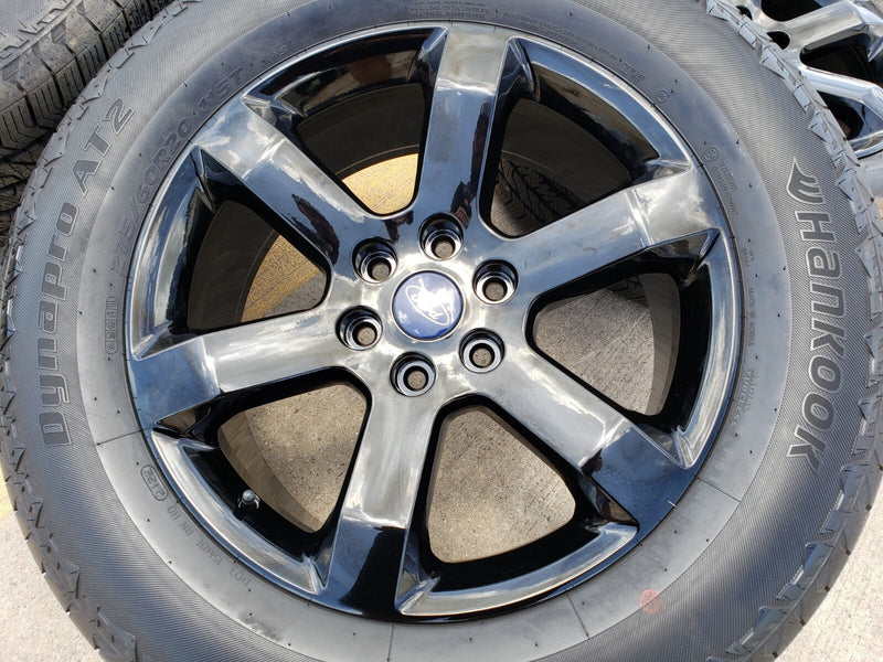 20" Ford F-150 TIMBERLINE OEM rims wheels 10347 Expedition black NEW Texas Truck Tire