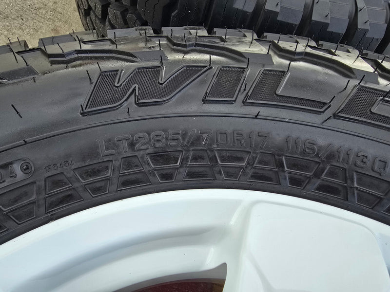 (5) 17" Ford Bronco wheels rims 95292 10383 SASQUATCH Ranger 2024 2025 2026 NEW Texas Truck Tire