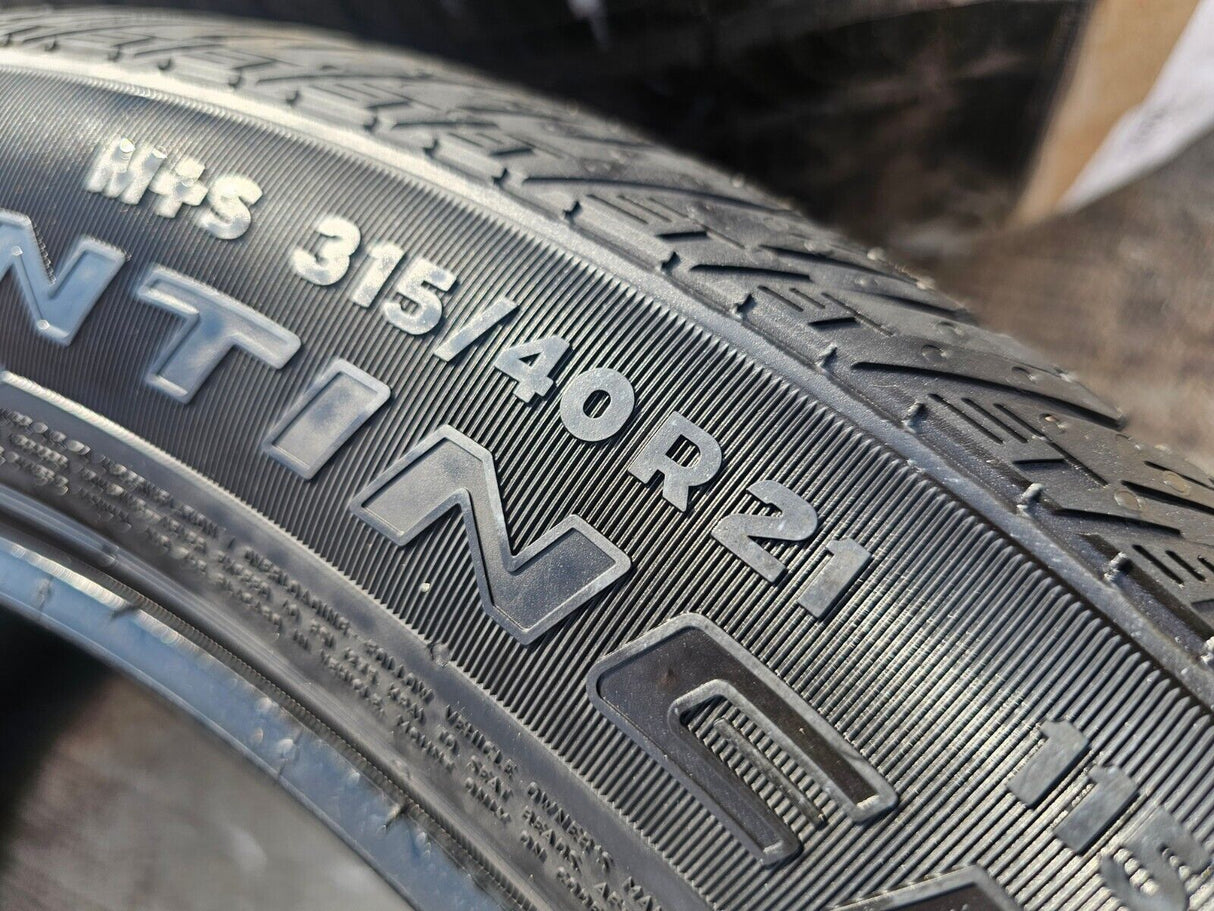 (1) 315/40/21 Continental Cross Contact LX Sport tire Texas Truck Tire