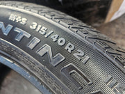 (1) 315/40/21 Continental Cross Contact LX Sport tire Texas Truck Tire