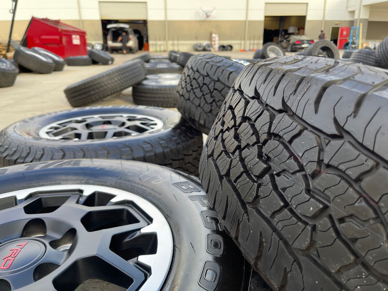 17" Toyota Tacoma 4Runner TRD OEM 10638 wheels rims 2024 2025 2026 BFG NEW Texas Truck Tire