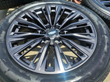22" Cadillac Escalade V V600 Platinum OEM ORIGINAL rims 2025 2026 NEW Texas Truck Tire