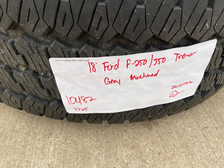 18" Ford F-250 F-350 OEM TREMOR 10482 rims wheels 2024 2025 2026 BRIDGESTONE Texas Truck Tire