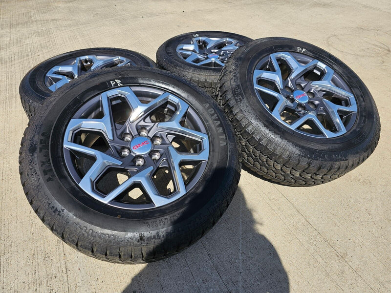 20" GMC Sierra Yukon AT4 95369 OEM wheels rims Tahoe Silverado Texas Truck Tire
