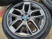 19" BMW OEM 5 Series wheels rims 86710 5x112 G60 i5 2024 2025 2026 NEW GOODYEAR Texas Truck Tire