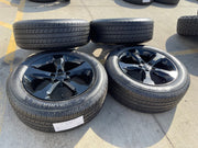 20" Jeep Grand Cherokee L OEM black wheels rims 9287 95199 tires Texas Truck Tire