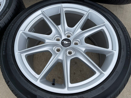 19" Ford Mustang Stealth GT OEM wheels rims 95759 tires 2021 2022 2023 2024 2025 Texas Truck Tire
