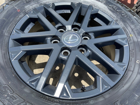 18" Lexus GX550 LX600 Toyota Tundra TRD OEM wheels rims 75281 Sequoia 2026 NEW Texas Truck Tire