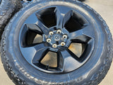 20" Ram 1500 OEM LIMITED Laramie wheels rims black 2675 2722 Texas Truck Tire