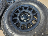 (4) 18" AEV SALTA GMC Sierra AT4X Chevy Silverado OEM rims wheels 2024 2025 Texas Truck Tire