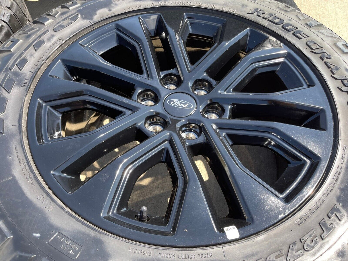 20" Ford F-150 LARIAT Limited OEM rims wheels Expedition 2023 2024 2025 NITTO Texas Truck Tire