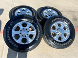 18" Ram 2500 3500 Laramie Power Wagon OEM wheels rims 2692 FIRESTONE A/T Texas Truck Tire