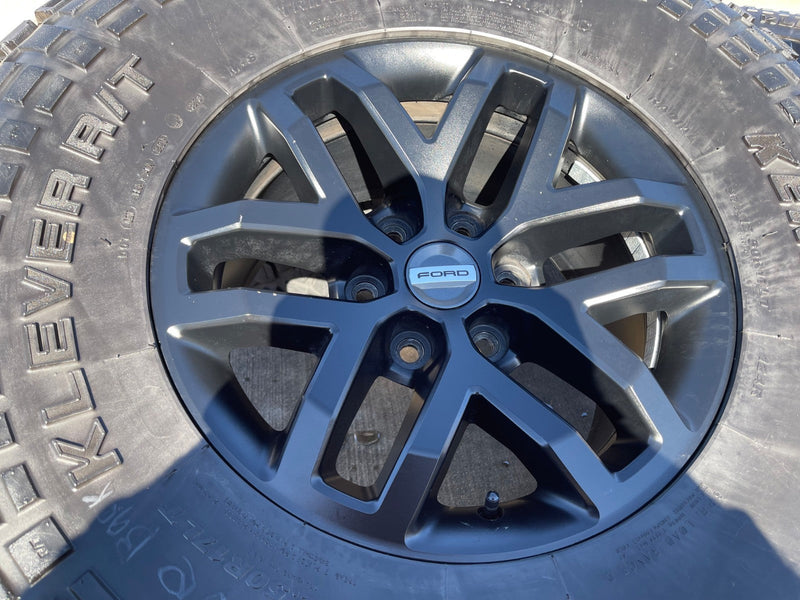 17" Ford F-150 Raptor OEM 10115 rims wheels tires KENDA R/T 37" Texas Truck Tire