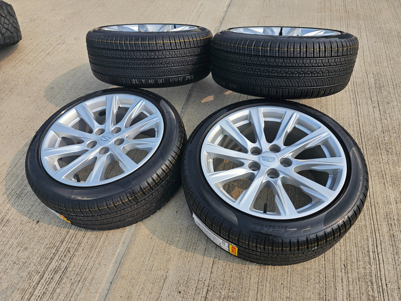 18" Cadillac CT5 Platinum wheels rims OEM 4836 tires 2023 2024 2025 2026 NEW Texas Truck Tire