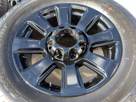 20" Ford F-250 F-350 Platinum OEM rims wheels 10103 tires BRIDGESTONE A/T NEW Texas Truck Tire
