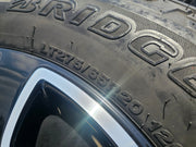 20" Ford F-250 F-350 OEM Lariat Platinum wheels rims 10486 tires 2024 2025 Texas Truck Tire