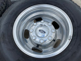 17" Ford F-350 Dually OEM 10477 10478 rims wheels 2023 2024 2025 GOODYEAR Texas Truck Tire