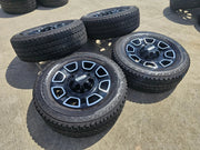 20" Ford F-250 F-350 OEM Lariat Platinum wheels rims 10486 tires 2024 2025 Texas Truck Tire