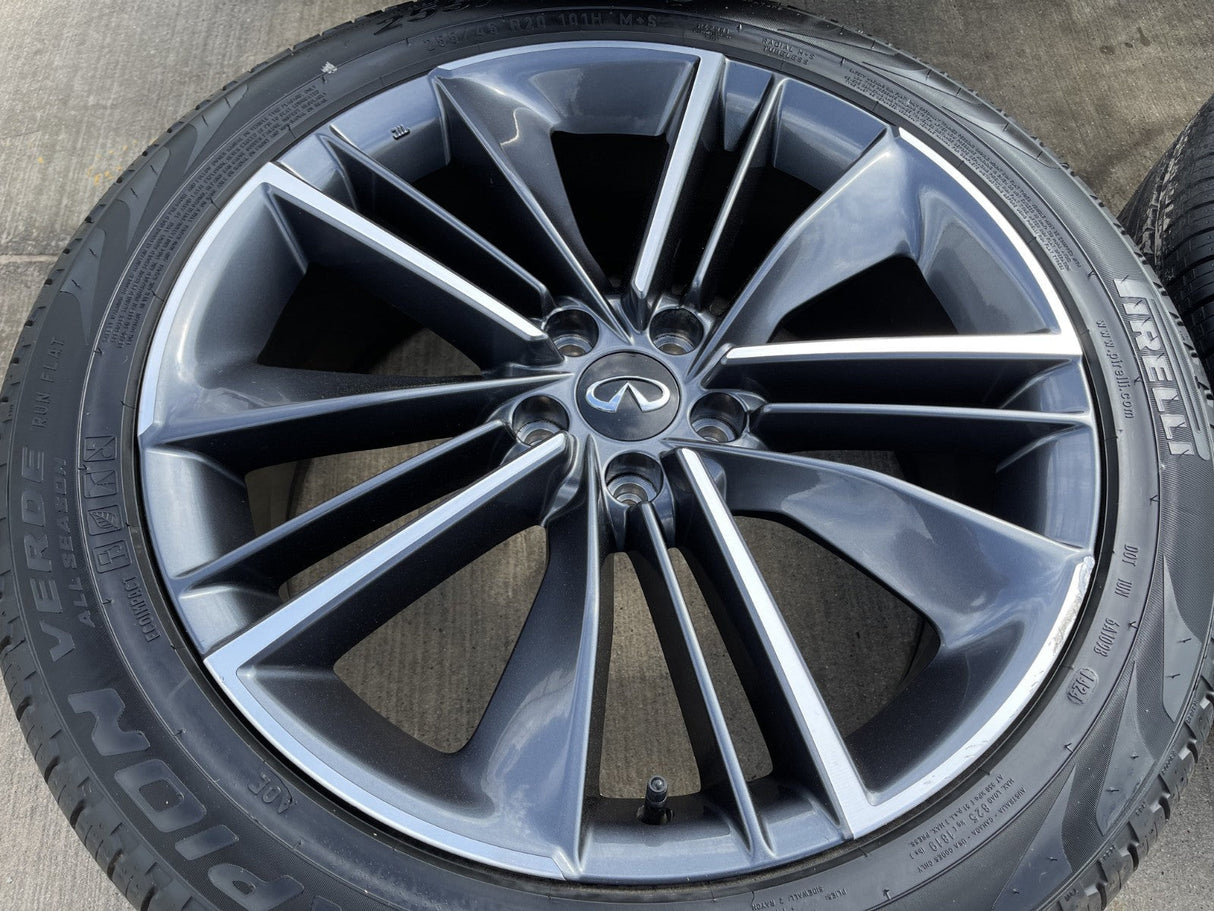 20" Infiniti QX55 QX60 Nissan Murano Pathfinder OEM 73816 73819 wheels rims NEW Texas Truck Tire