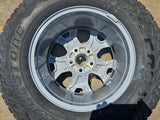 17" Jeep Wrangler Gladiator Rubicon OEM 9218 SPARE wheel rim 2020 2021 2022 2023 Texas Truck Tire
