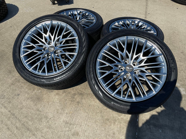 19" Hyundai Genesis G70 G80 G90 OEM 71020 71021 wheels rims tires Texas Truck Tire