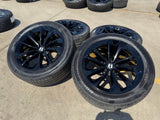 21" Bentley Bentayga OEM wheels rims black Mulliner Continental Flying Spur GT Texas Truck Tire