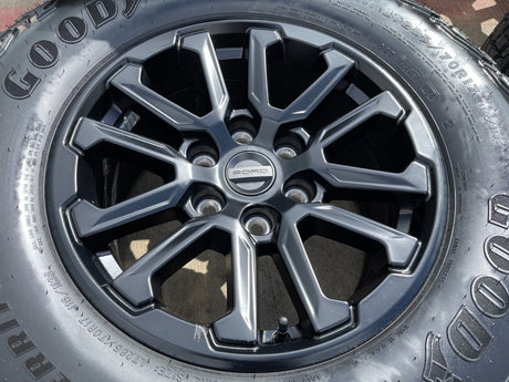 17" Ford F-150 Raptor OEM 10611 rims wheels Bronco 2025 2026 NEW GOODYEAR 33" Texas Truck Tire