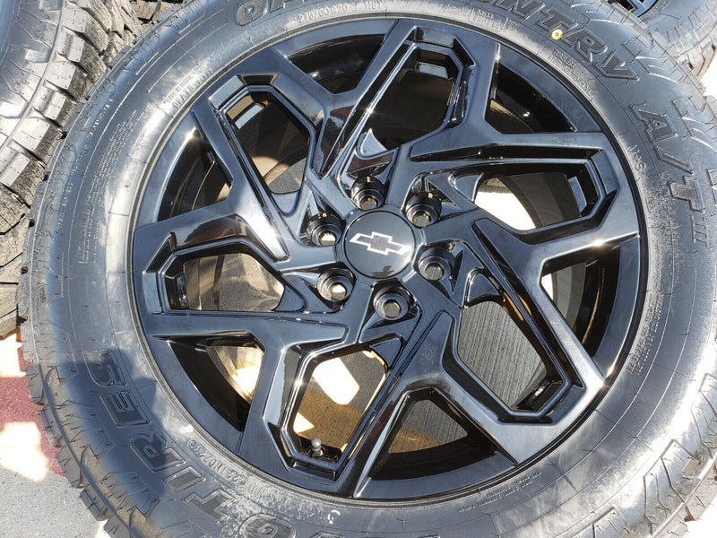 20" GMC Sierra Yukon AT4X Tahoe OEM 95369 wheels rims 2023 2024 2025 NEW Texas Truck Tire