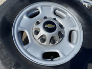 17" Chevy Silverado GMC Sierra 2500 OEM 8095 wheels rims FIRESTONE TRANSFORCE AT Texas Truck Tire
