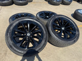 21" Bentley Bentayga OEM wheels rims black Mulliner Continental Flying Spur GT Texas Truck Tire