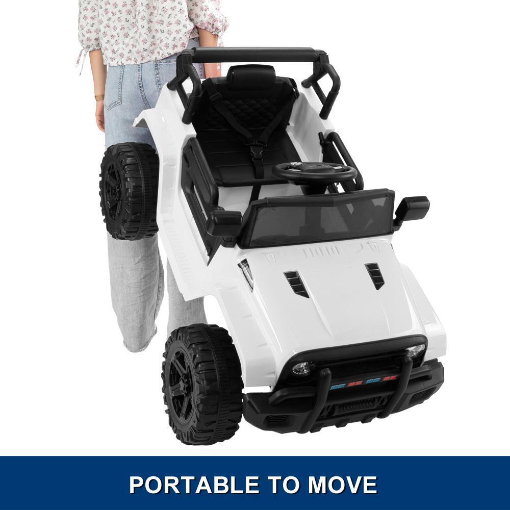 12V Kids Ride On Car Truck with 3 Speed Modes - Perfect Gift for Girls