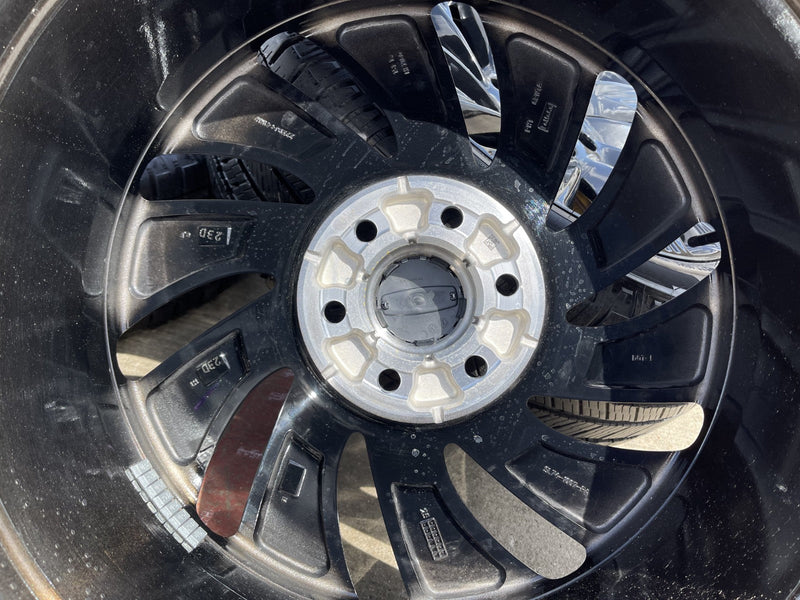 22" Lincoln Navigator OEM 10665 rims wheels BLACK LABEL 2025 2026 MICHELIN Texas Truck Tire