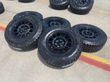 18" AEV SALTA GMC Sierra AT4X Chevy Silverado OEM rims wheels 2024 2025 NEW Texas Truck Tire