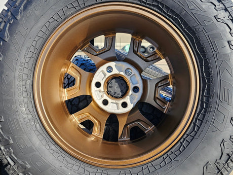 17" Toyota Tacoma 4Runner TRD OEM 94254 10637 BRONZE wheels rims 2025 2026 NEW Texas Truck Tire