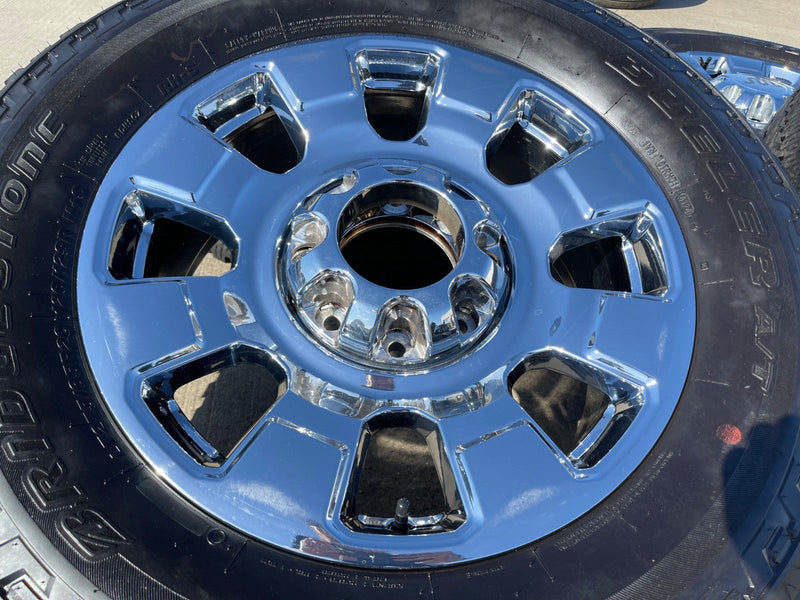 20" Ford F-250 F-350 OEM King Ranch 10295 25085 10552 wheels rims 2025 2026 Texas Truck Tire