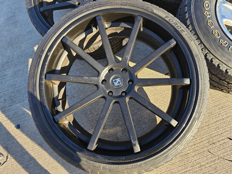 (1) 26x10 KOKO Koture wheel rim tire 6x135 F-150 Expedition spare 6x135 Texas Truck Tire